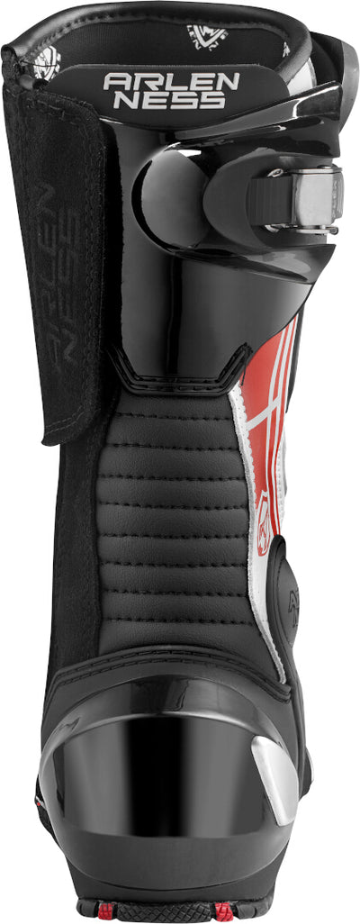 Arlen Ness Pro Shift 2 Motorcycle Boots#color_black-red-white