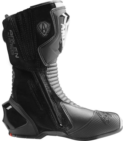 Arlen Ness Pro Shift 2 Motorcycle Boots#color_black-yellow-fluo