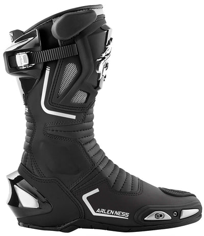 Arlen Ness Sugello Motorcycle Boots#color_black